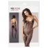 NO:XQSE - Offenes Netzoverall (Schwarz) - XL/XXL