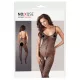 NO:XQSE - Offenes Netzoverall (Schwarz) - XL/XXL