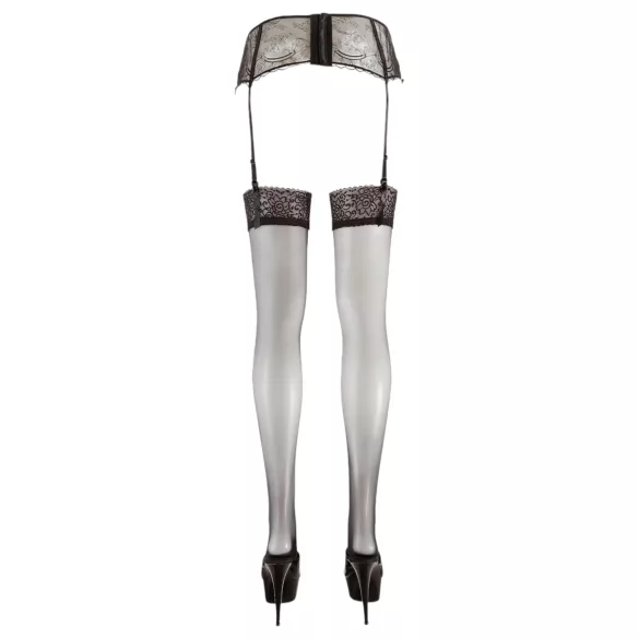 Cottelli - Spitzen Strümpfe (schwarz) - 4/XL