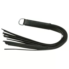 ZADO - Weicher Lederpeitsche (schwarz)