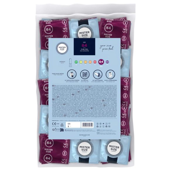 Mister Size dünnes Kondom - 64mm (100 Stk)