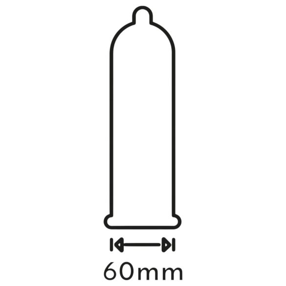 Secura Aubergine - extra großes Kondom - 60mm (12 Stk)