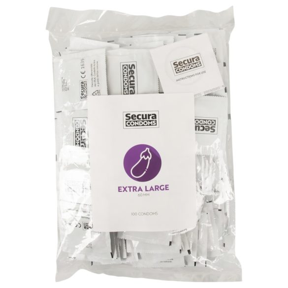 Secura Aubergine XXL Kondom 60mm (100 Stk.)