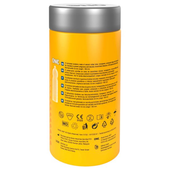 ONE Super Studs - genoppte Kondome (12 Stk.)