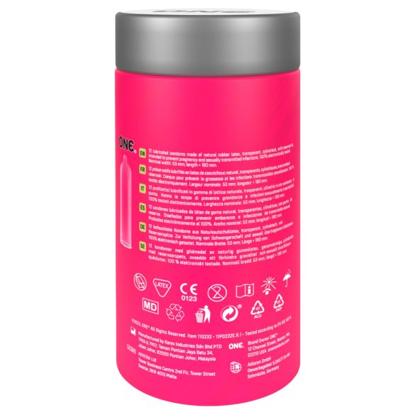 ONE Flavor Waves - Aromatisierte Kondome - Gemischt (12 Stk)