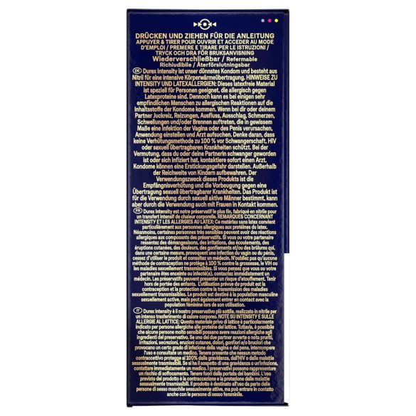 Durex Intensity - dünne, latexfreie Kondome (20 Stk.)