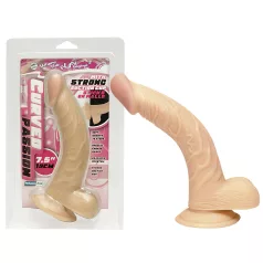 NMC 7.5 - Gebogener natürlicher Dildo (19cm)