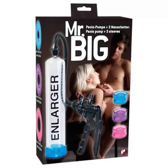 You2Toys - Mr. Big - Penispumpen-Set (transparent)