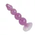 You2Toys - Analperlen - lila Saugnapf Analstab