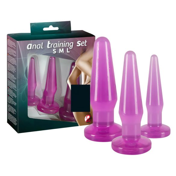 You2Toys - Anal Training Plug Set - 3er (Lila)