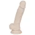 You2Toys - Silikon-Dildo mit Saugnapf - mittel (natur)