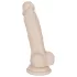 You2Toys - Silikon-Dildo mit Saugnapf - mittel (natur)