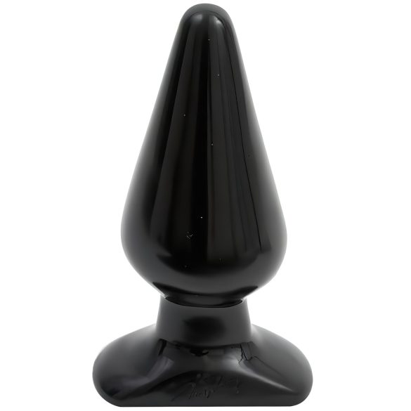 Doc Johnson klassischer großer Analplug - schwarz (14,5 cm)
