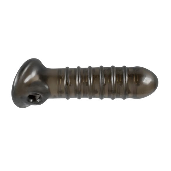 Rebel - Graue gerippte Penishülle