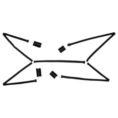 Bad Kitty - Plüsch-Bettfessel-Set (5-teilig)