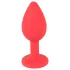 Colorful JOY - Silikon Analplug - klein (rot)