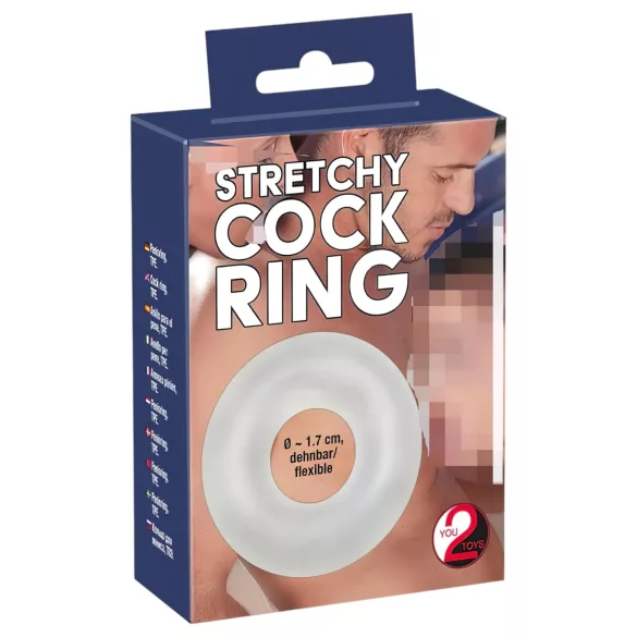 You2Toys - Silikon-Penisring (transparent)