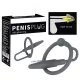 You2Toys - Penisplug - Silikon-Eichelring mit konischem Dilator (grau)