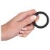 Black Velvet - extra dicke Penisring (3,8 cm) - schwarz