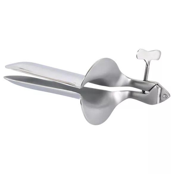 Fetisch - Vaginal-Spekulum (Hüvelykacsa) - Stahl