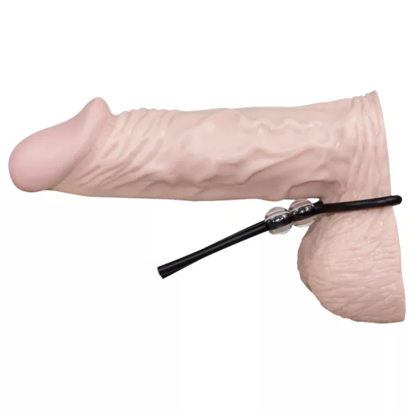 You2Toys - Einstellbarer Perlen-Penisring (schwarz)