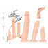 You2Toys - Anal Training - naturgetreues Dildo-Set - 3 Stück (natur)