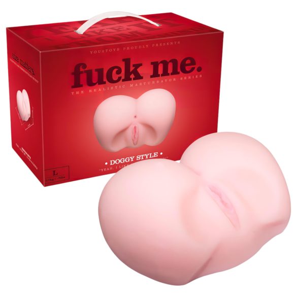 You2Toys - fuck me Doggy Style - Naturgetreuer Hintern (natur)