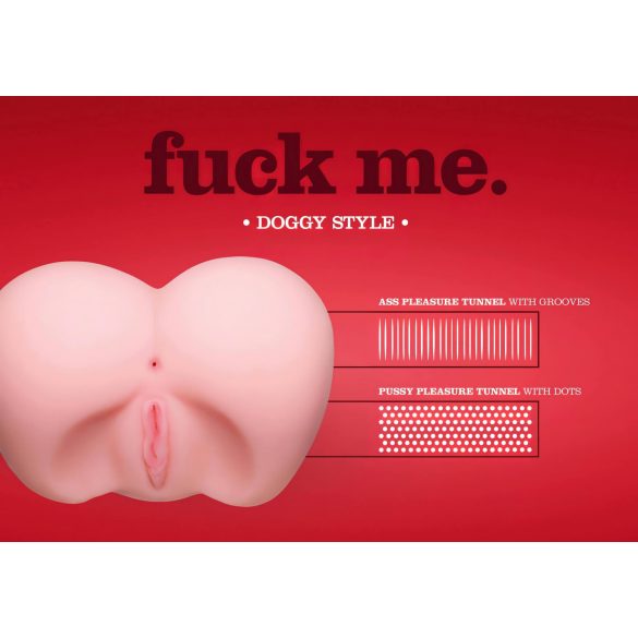 You2Toys - fuck me Doggy Style - Naturgetreuer Hintern (natur)