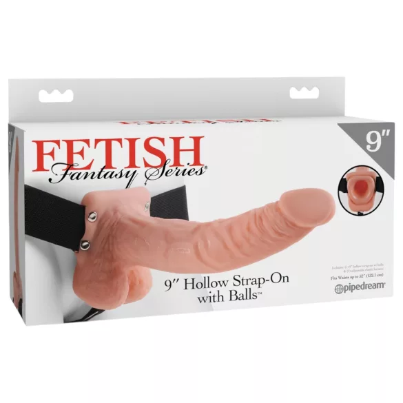 Fetisch Strap-on 9 - hautfarbenes Umschnalldildo