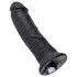 King Cock 8 Dildo (20 cm, schwarz)