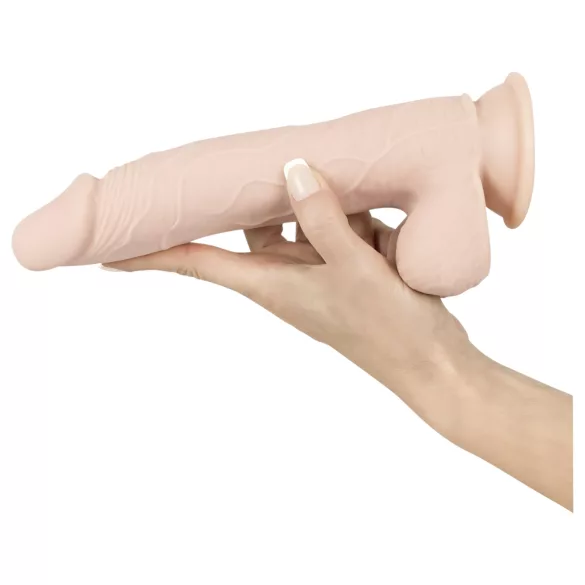 Nature Skin - Saugnapf, lebensechter Dildo - Hautfarbe (mittel)