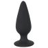 Black Velvet Heavy - 75g Anal Plug (schwarz)