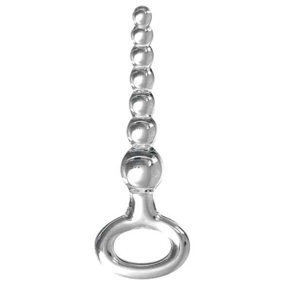 Icicles No. 67 - Kugelglas-Dildo (transparent)