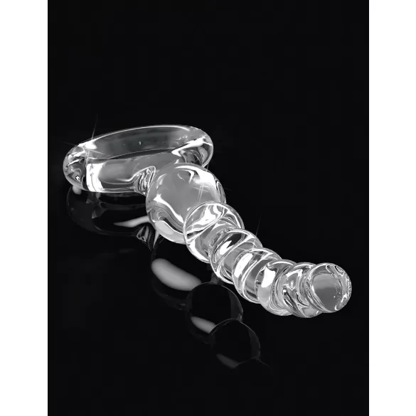 Icicles No. 67 - Kugelglas-Dildo (transparent)