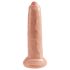 King Cock 9 - realistisch Dildo (23 cm) - natur