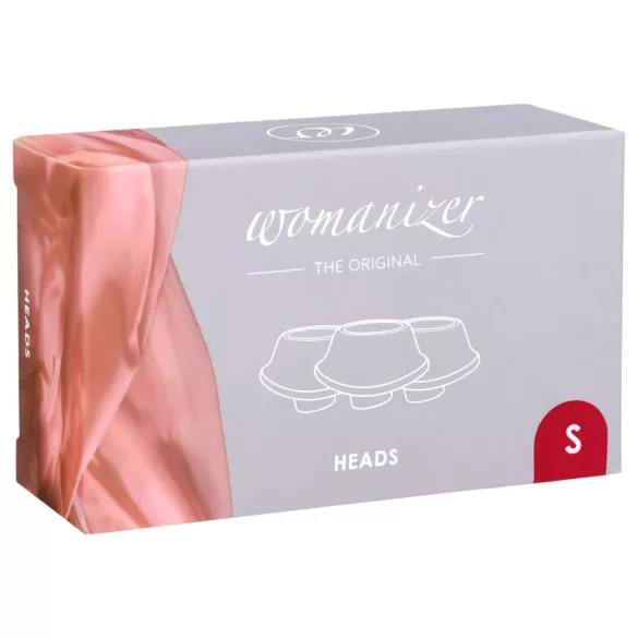 Womanizer Premium S - Ersatz-Saugkappen-Set - Rot (3 Stk.)