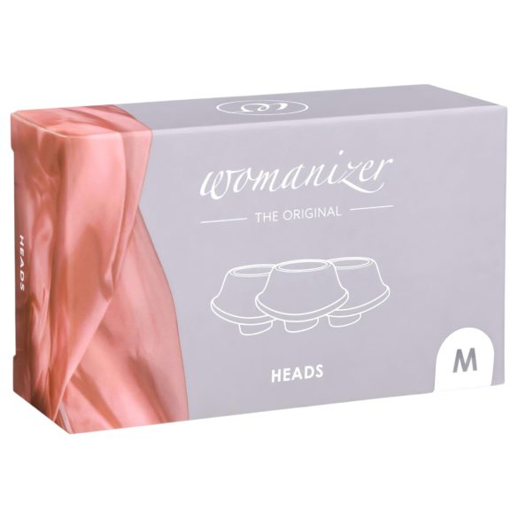 Womanizer Premium M - Ersatzsaughauben-Set - Weiß (3 Stk.)
