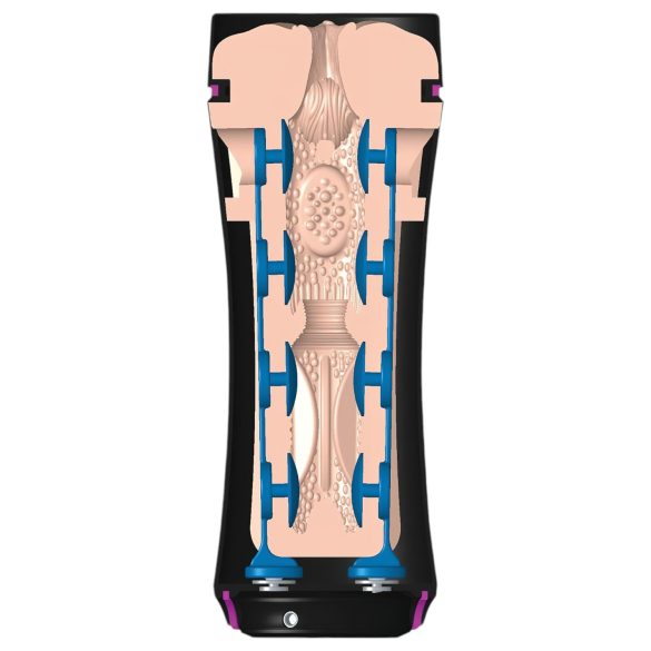 mystim Opus E Vagina - Elektro-Kunstvulva (Natur-Schwarz)