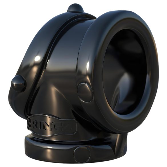 Fantasy Rock Hard - Penisring & Hodendehner (schwarz)