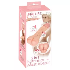 Nature Skin - 2in1 Po & Penishülle (natur)