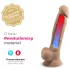 Silexd 7 - Saugnapf-Dildo - 17,5 cm (natur)