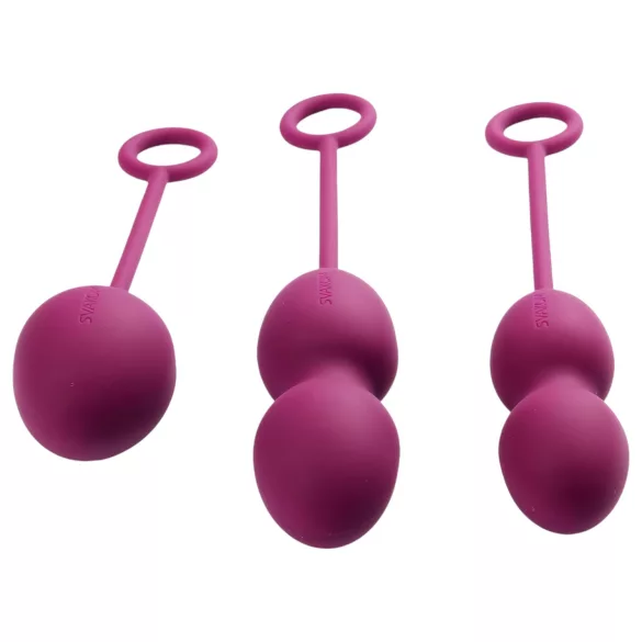 Svakom Nova - 3-teiliges Liebeskugel-Set (violett)