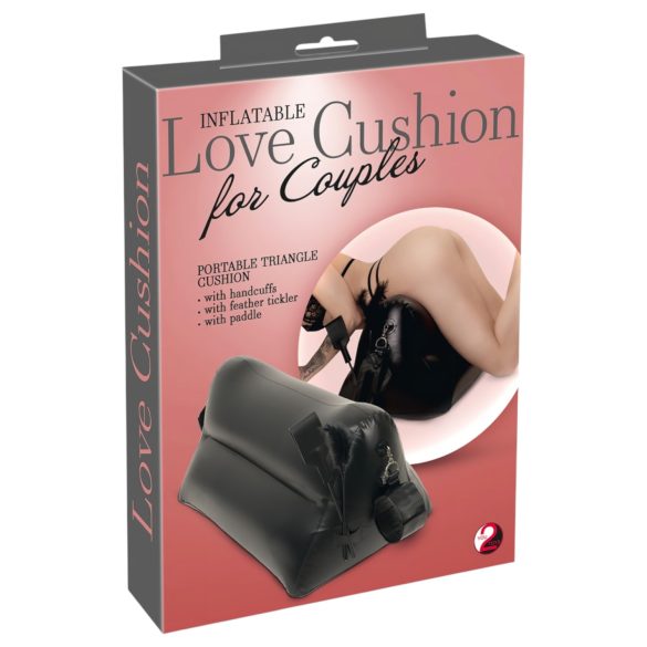 You2Toys Love Cushion - aufblasbares Liebeskissen-Set (schwarz)