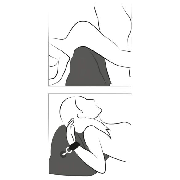 You2Toys Love Cushion - aufblasbares Liebeskissen-Set (schwarz)