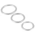 You2Toys Metallic - Silikon Penisring Set (3 Stk)