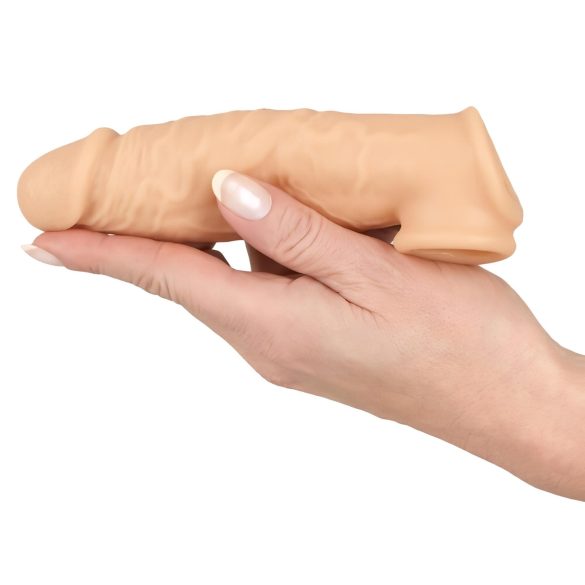 Realistixxx - Penis-Manschette mit Eichelring - 16cm (natur)