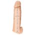 Realistixxx - Natürliche Penis-Hülle mit Vibro-Ring - 16cm