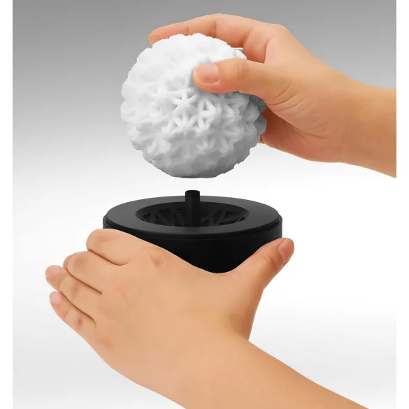 TENGA GEO - wellenförmiger Masturbator (Glacier)