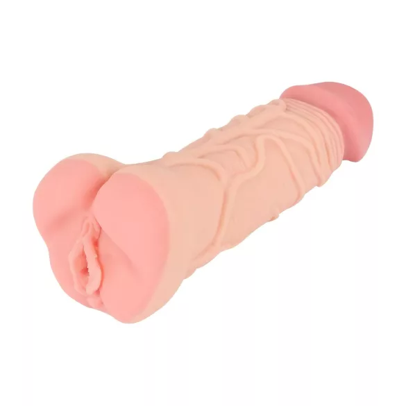Nature Skin - 2in1 Masturbator & Penishülle (hautfarben)