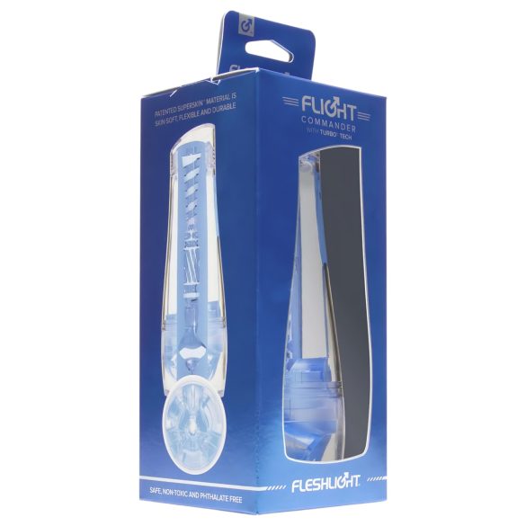 Fleshlight Flight Commander - Saugmasturbator (Blau)